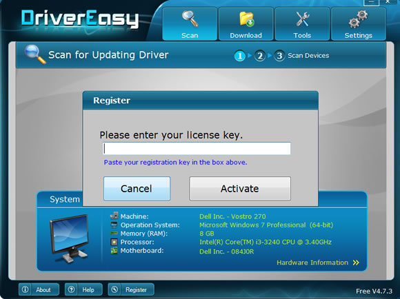 Driver Support Registration Key Free